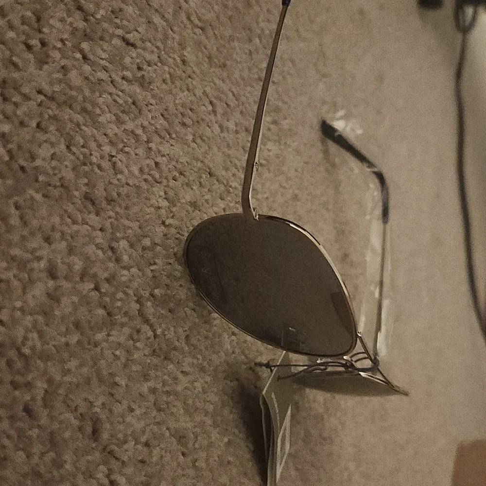 Silver Metallic Mirror Tinted Glasses